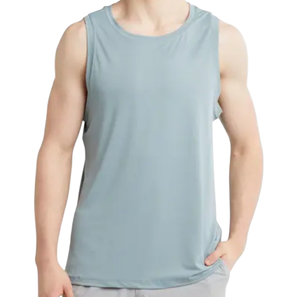 NWT 90 Degree By Reflex Men's Smoke Blue Tank Top Size S